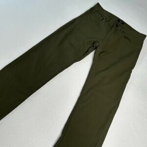 Theory Men's Size 30X31 Raffi Neoteric Twill Pants Green